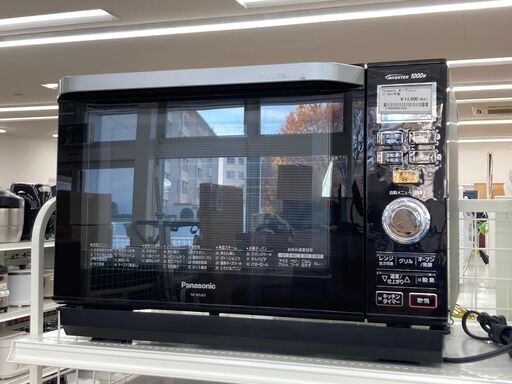 ★ジモティ割あり★ Panasonic オーブンレンジ  年式2017年 動作確認／クリーニング済み SJ944