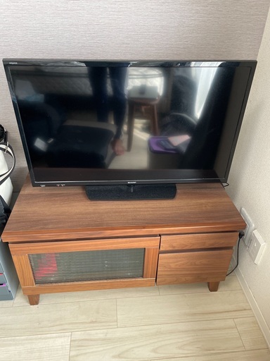SHARP テレビ32インチ　2T-C32AE1　＋テレビ台