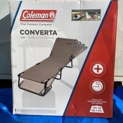 【譲り先決定】Coleman 折りたたみリクライニングチェア