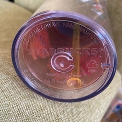 スターバックス　フラペチーノタンブラー　ストロー付きの画像