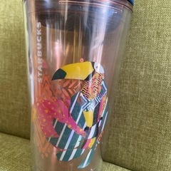スターバックス　フラペチーノタンブラー　ストロー付きの画像