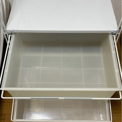 無印良品　スチールユニットシェルフの画像