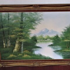 油彩画