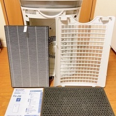 SHARP FU-J50-W 空気清浄機　美品の画像