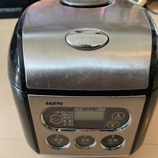 SANYO マイコンジャー炊飯器　(値下げ可、現金払い可)