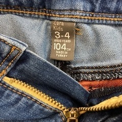 (62)子供服104cm　Zara　ズボン　パンツ　女の子の画像