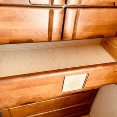 美品　木製タンス(7段)