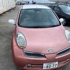 平成20年　日産マーチ　2年車検取得  R6年12月まで　整備完了 価格下げました・の画像