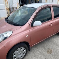 平成20年　日産マーチ　2年車検取得  R6年12月まで　整備完了 価格下げました・の画像