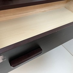 【無料に値下げしました】タンス　3段　ブラウン　茶色の画像