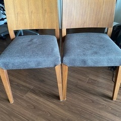 ダイニングチェア　2脚の画像