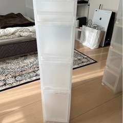 無印良品　4段収納ケース
