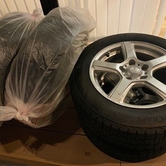 KUMHO 205/60R 16 プリウスa スタッドレスタイヤ ホイール付き