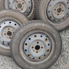 軽自動車用　スタッドレスタイヤ　ホイール付　145/80R13