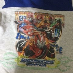 120センチ　仮面ライダードライブ　光るパジャマ　暖かいの画像