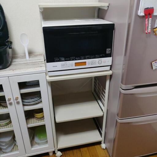 レンジなど収納棚