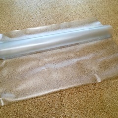 未使用品 半透明 デスクマット 84×50mm メモが挟めるの画像