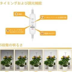 取引中【新品未使用】観葉植物ライトの画像