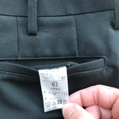 【値段見直しました】【学生服155A】学生服上下＋夏ズボン１着＋ワイシャツ4枚セットですの画像