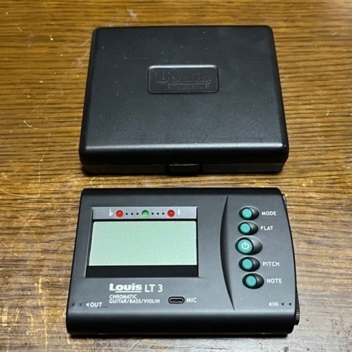 来週捨てます】ギターチューナー louis LT3 (オギタ(おまとめ割