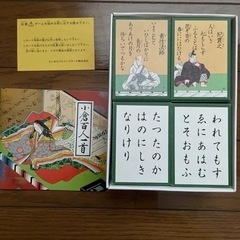 小倉百人一首　かるたの画像