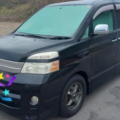 ありがとうございました！★嬉しい装備充実★人気の黒TOYOTAヴォクシー4WD、ナビ、DVD、キーレス、イージークローザー、ETC、車検付の画像