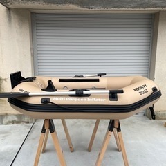 ゴムボート　インフレーター　マイティボートHM-1 中古の画像