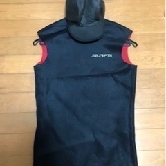 防寒　キャップ付きインナー