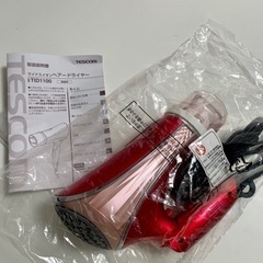 TESCOM 速乾ドライヤー マイナスイオンヘアドライヤーの画像