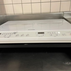 アイリスオーヤマ　IHコンロ 2口の画像
