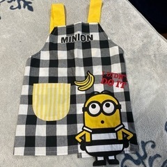 ミニオンズの子供用エプロン
