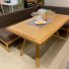 宇都宮でオシャレな家具を探すなら『オトワリバース！』美品 こたつテーブルセット こたつテーブル ソファ こたつ布団 4点セット ナチュラル KYOURITSU KOUGEI 中古品