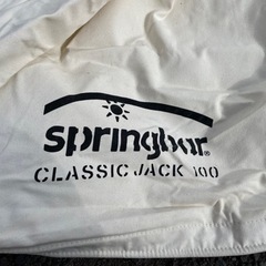 「クリーニング+強力撥水加工済」スプリングバー　クラシックジャック100の画像