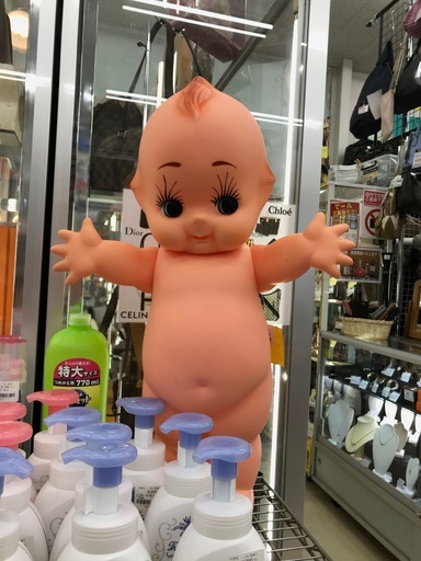 キューピー人形 赤い羽 55cm