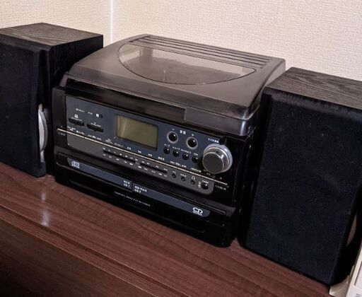 決まりました!!レコードプレーヤー