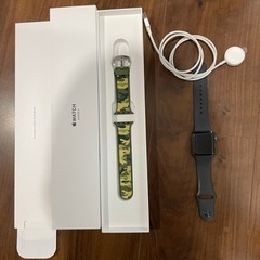 Apple Watch3 38mm スペースグレイGPSモデル