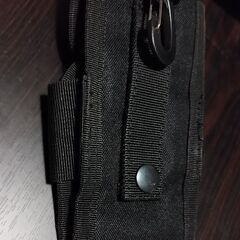 ミリタリー　タクティカル フック付き　スマホ用のバッグ　ケースの画像