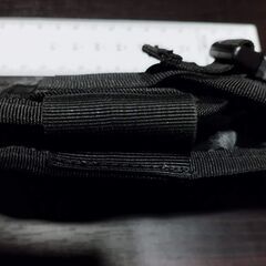 ミリタリー　タクティカル フック付き　スマホ用のバッグ　ケースの画像
