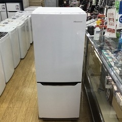 #L-42【ご来店頂ける方限定】Hisenseの2ドア冷凍冷蔵庫です