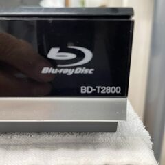 AQUOSブルーレイレコーダー BD-T2800　2TB　2017年　同時録画可能番組数：3番組 HDD容量：2TBの画像