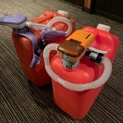 灯油　タンク　電動ポンプ付き