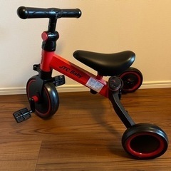 三輪車　JTC BABY さんばいく (レッド)の画像