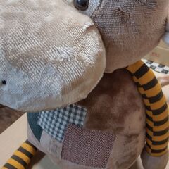 ●12/26お渡し決定【美品】パッチワークのおさるのぬいぐるみ　...