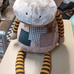 ●12/26お渡し決定【美品】パッチワークのおさるのぬいぐるみ　12/18に値下げしましたの画像