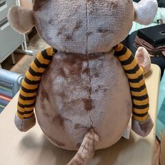 ●12/26お渡し決定【美品】パッチワークのおさるのぬいぐるみ　12/18に値下げしましたの画像