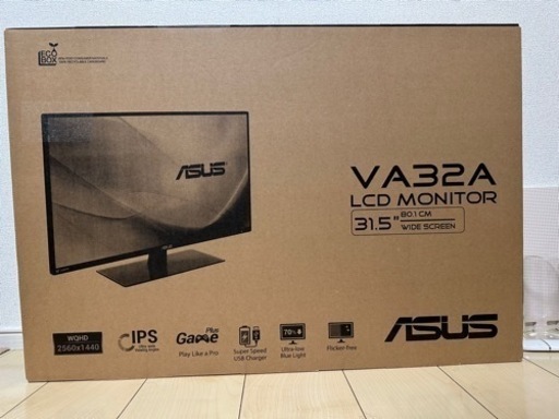 ASUS VA32AQ WQHD 31.5インチ　IPS ディスプレイ　モニター