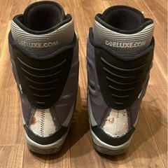 紐がほどけにくい25ｃｍDeeluxeスノーボードシューズですの画像