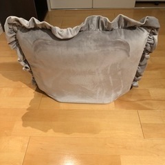 【Francfranc】カラン フロアチェア S グレー【値下げ】の画像