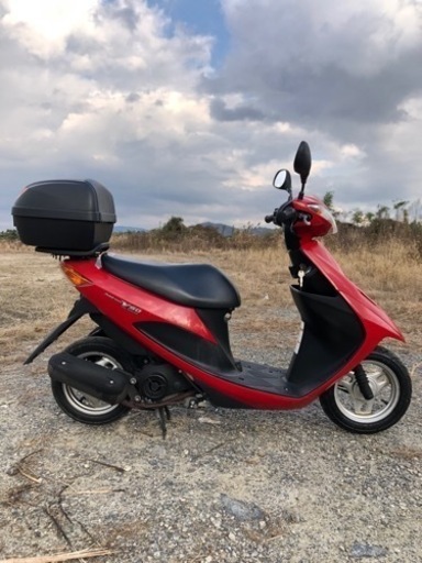 アドレスV50 実働車 ヘルメット・リヤボックス付　ナンバー有　シート張替え皮・エアクリエレメント新品有　低走行