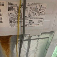 洗濯機と簡易乾燥機セットで売ります！